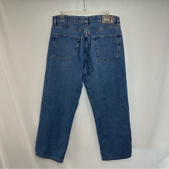 Hugo Boss Alabama Jeans Men’s 36-34 Shortened Blue Baggy - Picture 2 of 10